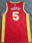 NBA 5 Murray Hawks Maillot Rouge